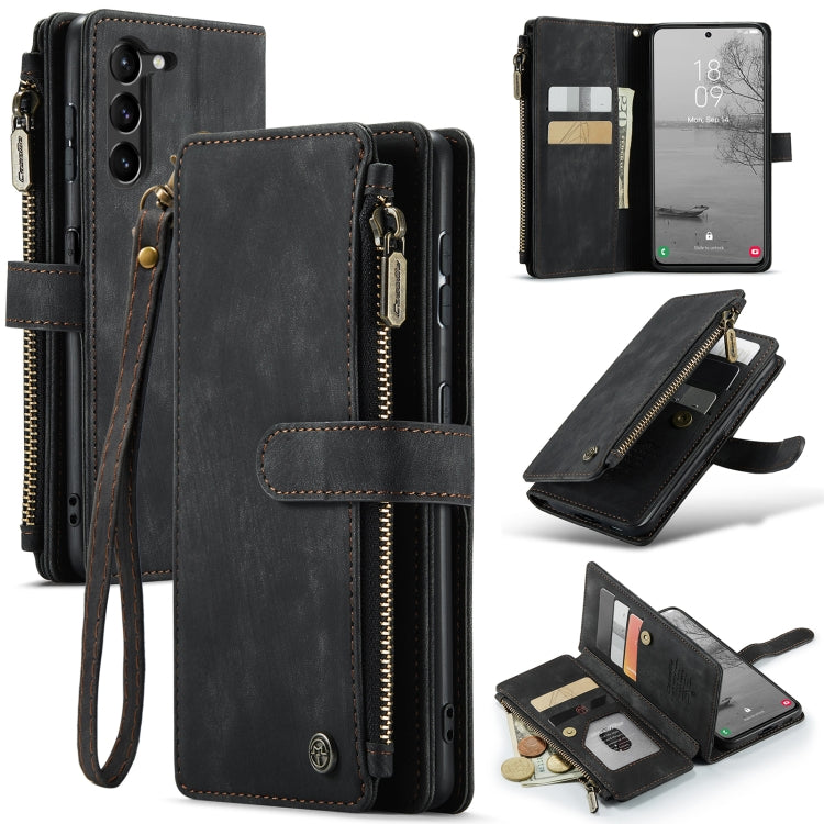 For Samsung Galaxy S23 5G CaseMe C30 Multifunctional Leather Phone Case