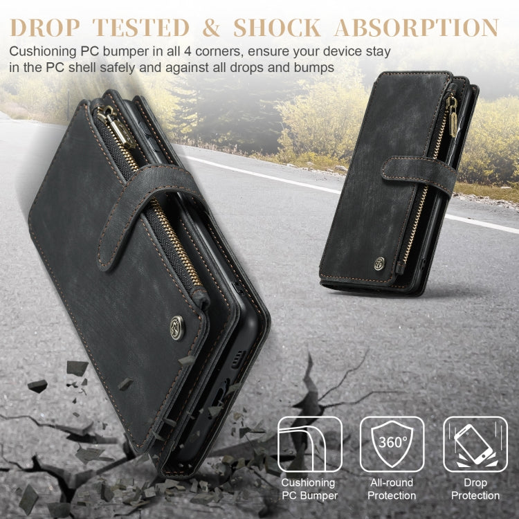 For Samsung Galaxy S23 5G CaseMe C30 Multifunctional Leather Phone Case