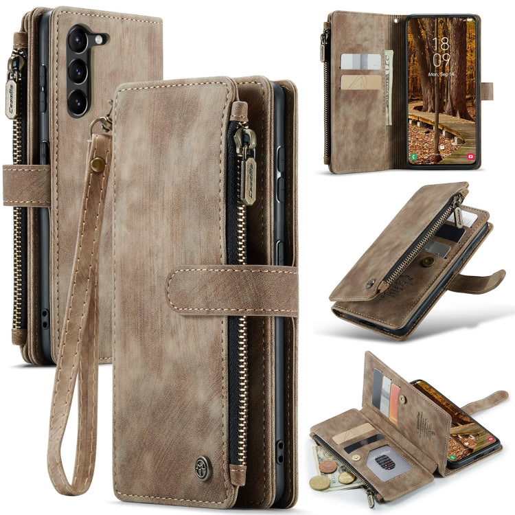 For Samsung Galaxy S23 5G CaseMe C30 Multifunctional Leather Phone Case