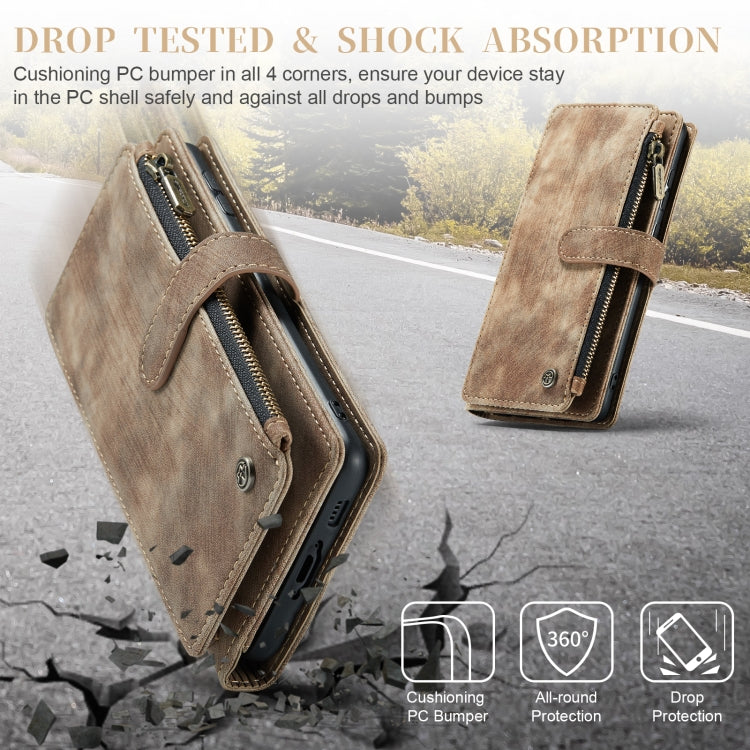 For Samsung Galaxy S23 5G CaseMe C30 Multifunctional Leather Phone Case