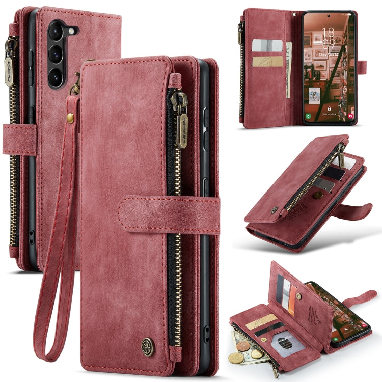 For Samsung Galaxy S23 5G CaseMe C30 Multifunctional Leather Phone Case