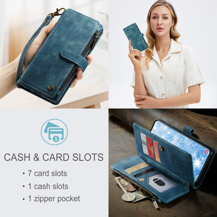 For Samsung Galaxy S23+ 5G CaseMe C30 Multifunctional Leather Phone Case