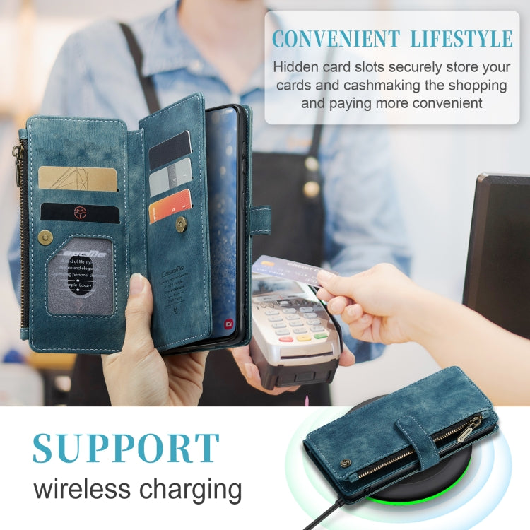 For Samsung Galaxy S23+ 5G CaseMe C30 Multifunctional Leather Phone Case