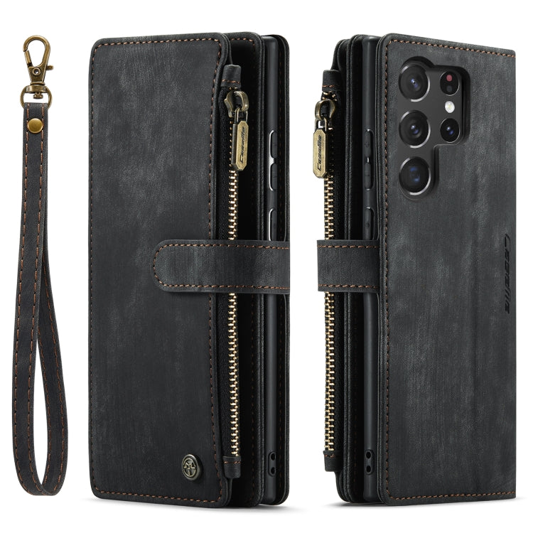 For Samsung Galaxy S23 Ultra 5G CaseMe C30 Multifunctional Leather Phone Case