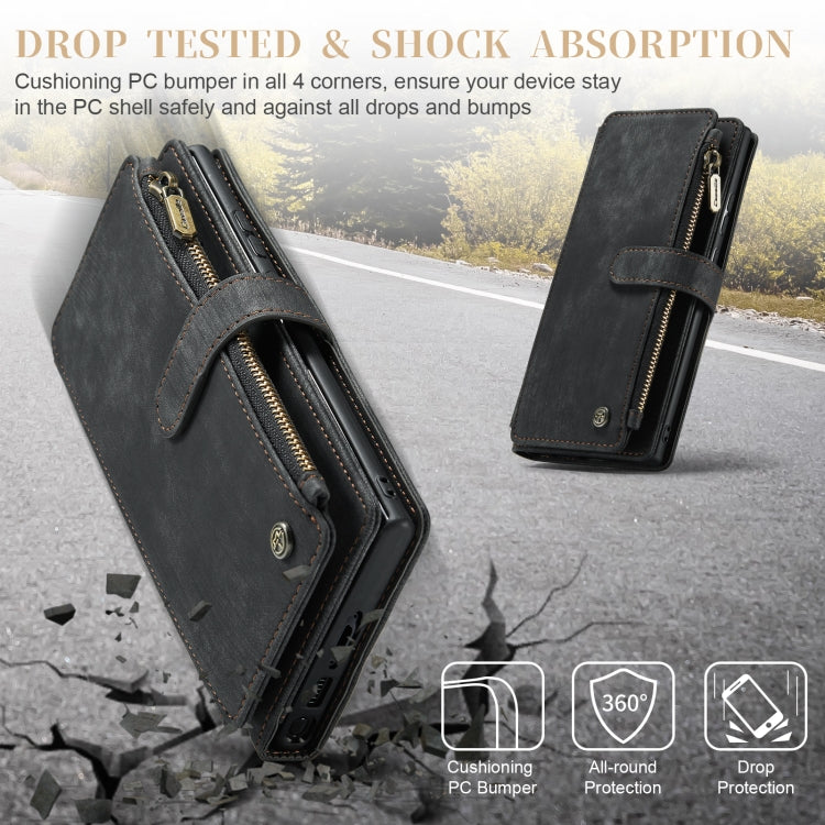 For Samsung Galaxy S23 Ultra 5G CaseMe C30 Multifunctional Leather Phone Case