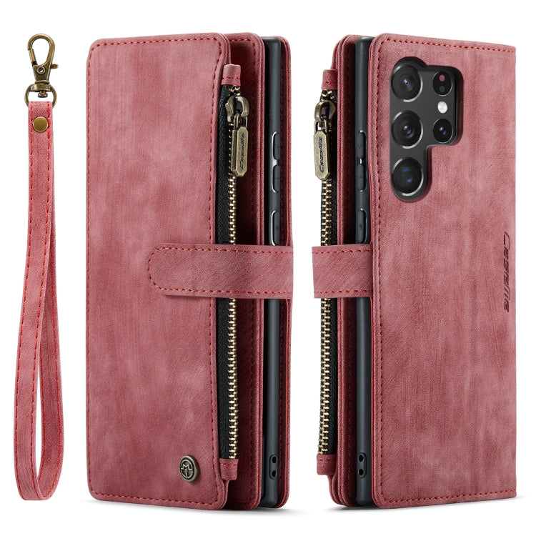 For Samsung Galaxy S23 Ultra 5G CaseMe C30 Multifunctional Leather Phone Case