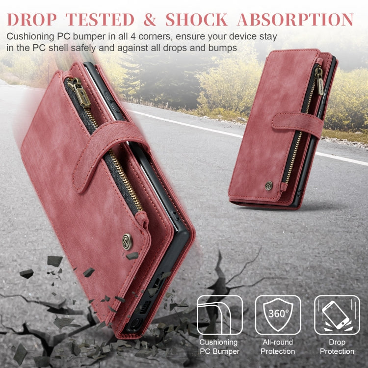 For Samsung Galaxy S23 Ultra 5G CaseMe C30 Multifunctional Leather Phone Case