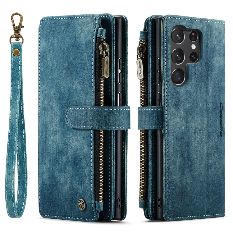 For Samsung Galaxy S23 Ultra 5G CaseMe C30 Multifunctional Leather Phone Case