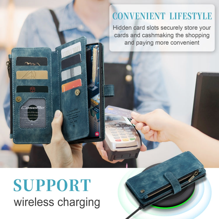 For Samsung Galaxy S23 Ultra 5G CaseMe C30 Multifunctional Leather Phone Case