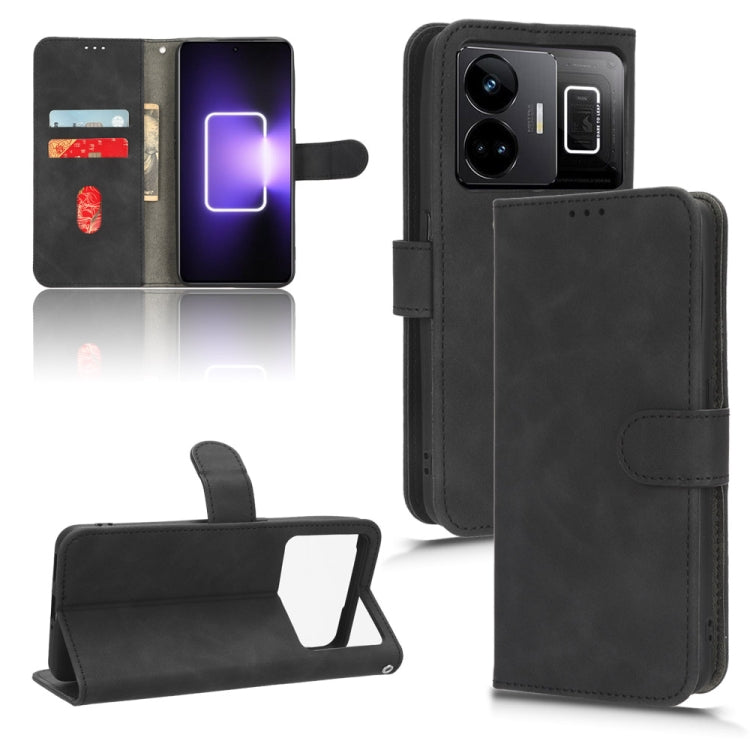 For Realme GT Neo 5 Skin Feel Magnetic Flip Leather Phone Case