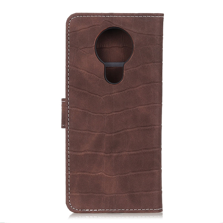 For Nokia 5.3 Crocodile Texture Horizontal Flip Leather Case with Holder & Card Slots & Wallet