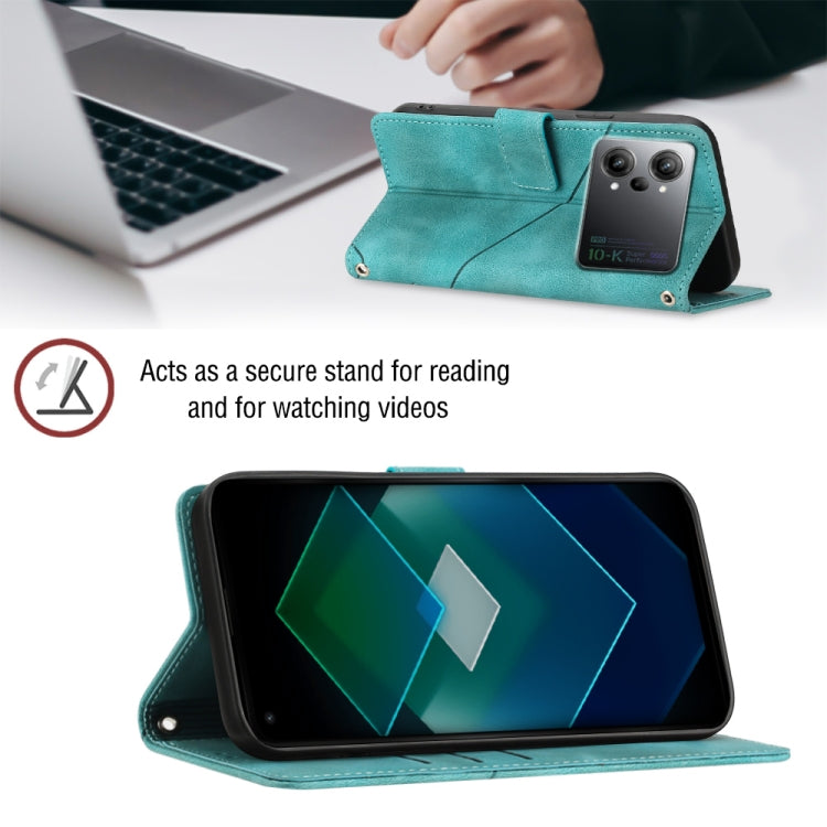 For OPPO K10 Pro 5G Skin-feel Embossed Leather Phone Case