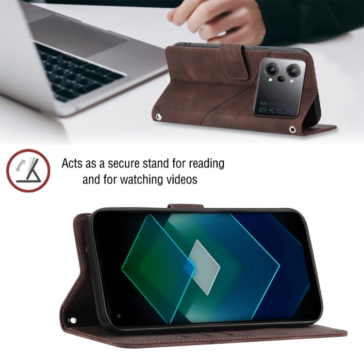 For OPPO K10 Pro 5G Skin-feel Embossed Leather Phone Case