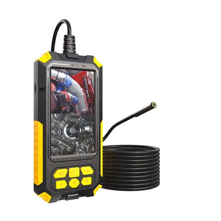 P50 4.5 inch Dual Camera with Screen Endoscope, Length:10m Hard Line