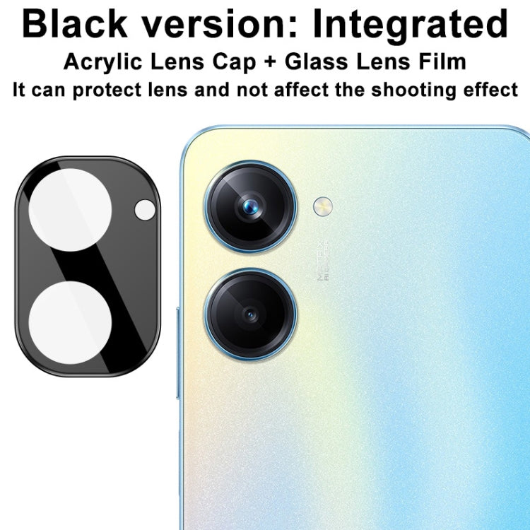 For Realme 10 Pro 5G imak High Definition Integrated Glass Lens Film Black Version