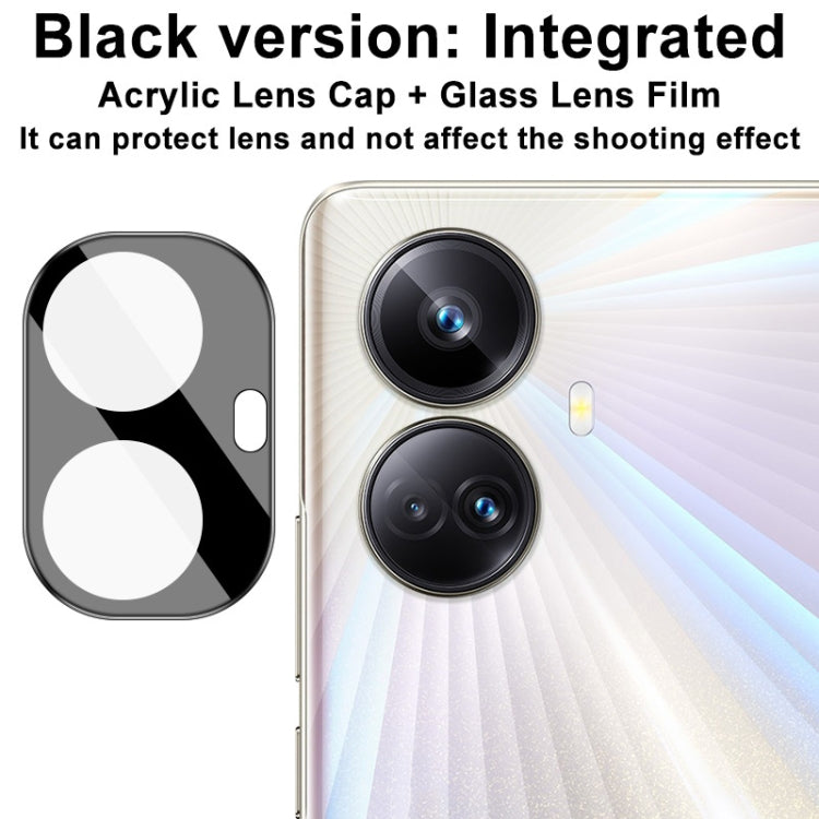For Realme 10 Pro+ 5G imak High Definition Integrated Glass Lens Film Black Version