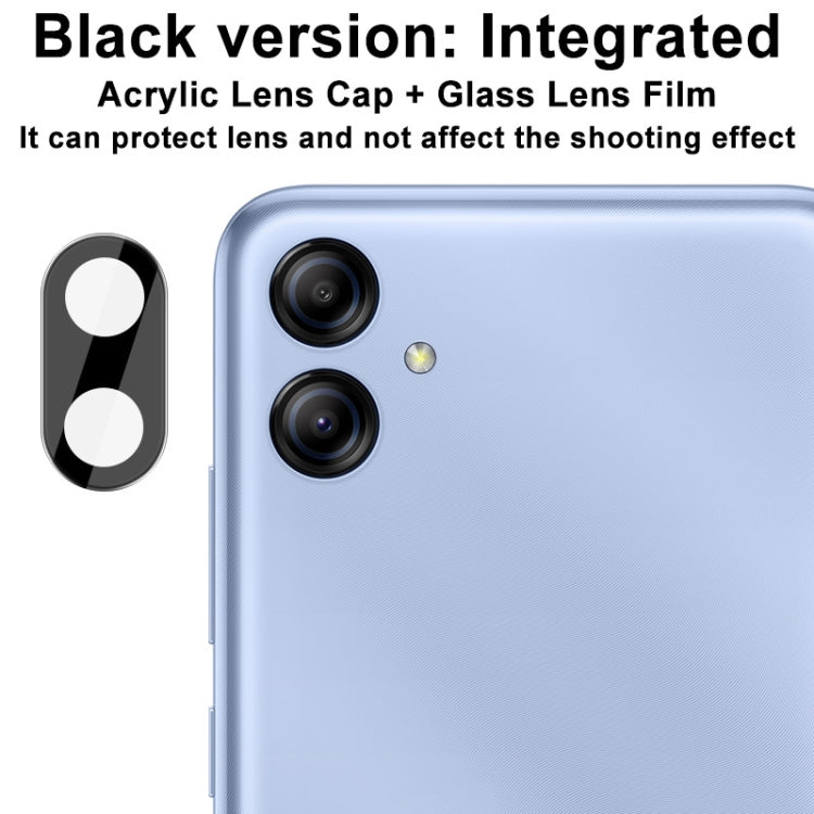 For Samsung Galaxy A04e 4G / M04 4G imak High Definition Integrated Glass Lens Film Black Version