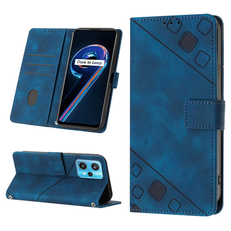 For Realme 9 Pro 5G / OnePlus Nord CE 2 Lite 5G Skin-feel Embossed Leather Phone Case