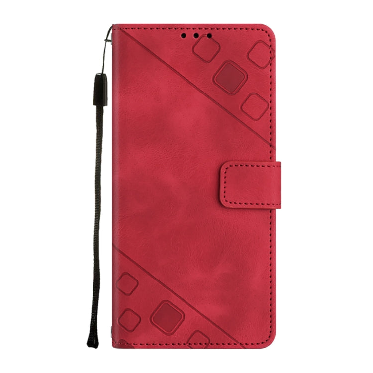 For Xiaomi 12 Pro Skin-feel Embossed Leather Phone Case