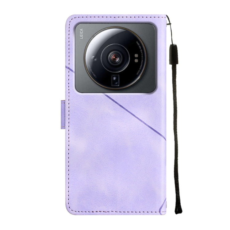 For Xiaomi 12 Ultra / 12S Ultra Skin-feel Embossed Leather Phone Case