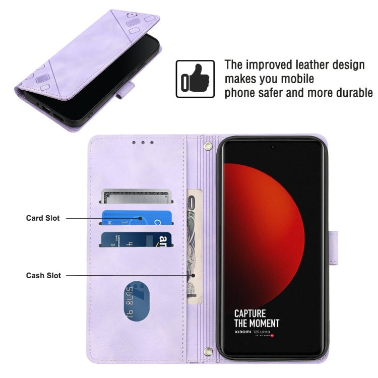 For Xiaomi 12 Ultra / 12S Ultra Skin-feel Embossed Leather Phone Case