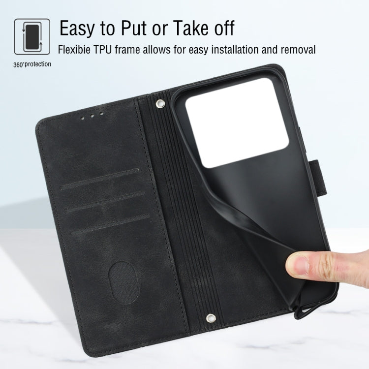 For Xiaomi 12 Ultra / 12S Ultra Skin-feel Embossed Leather Phone Case