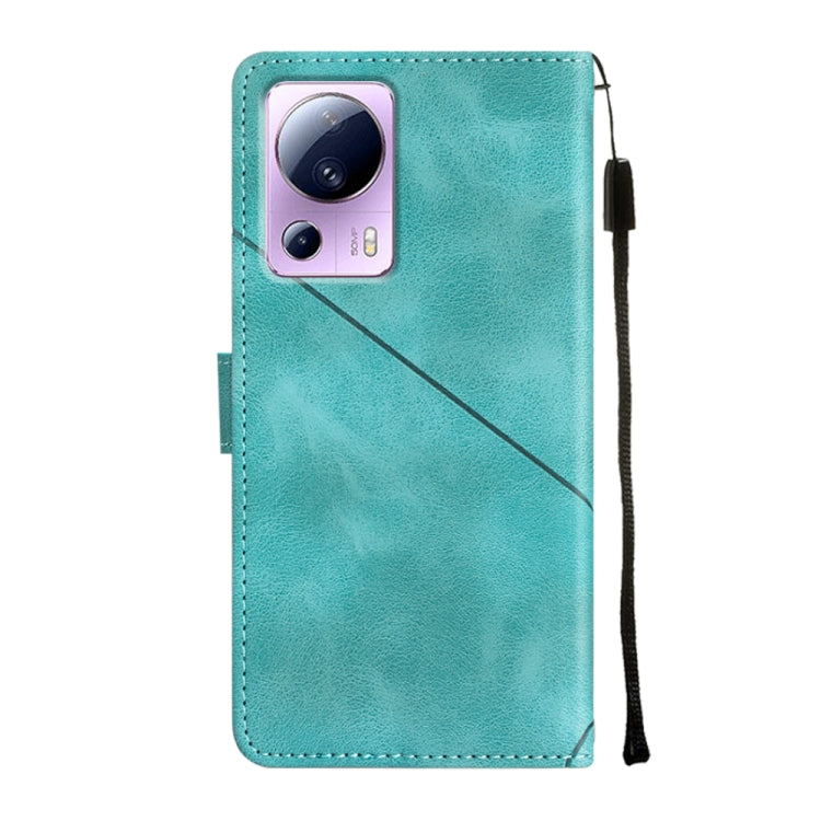 For Xiaomi Civi 2 Skin-feel Embossed Leather Phone Case