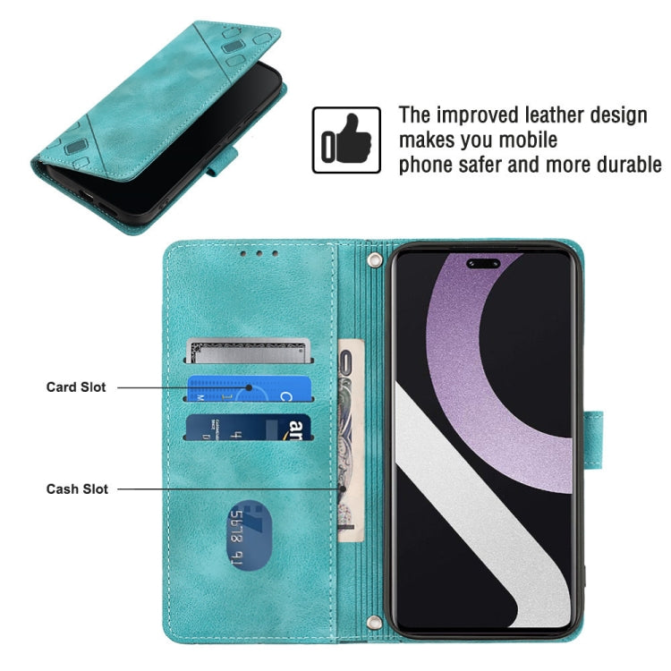 For Xiaomi Civi 2 Skin-feel Embossed Leather Phone Case