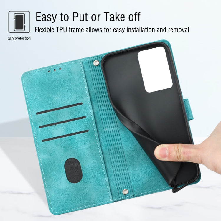 For Xiaomi Civi 2 Skin-feel Embossed Leather Phone Case