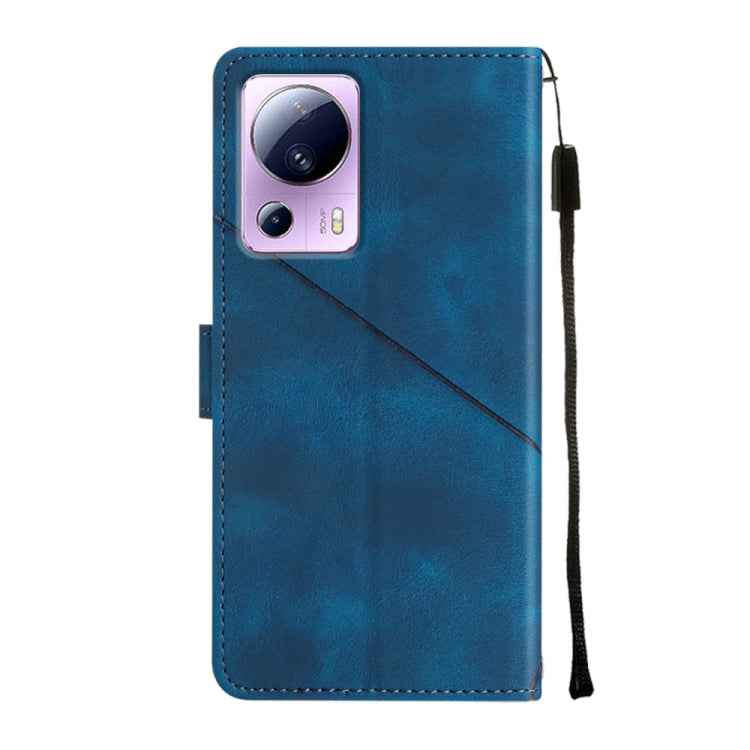 For Xiaomi Civi 2 Skin-feel Embossed Leather Phone Case