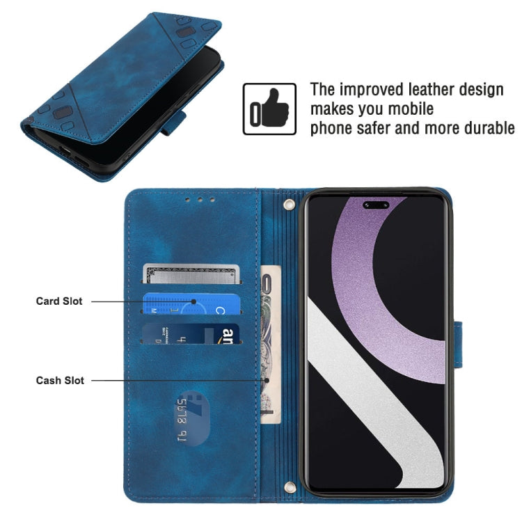 For Xiaomi Civi 2 Skin-feel Embossed Leather Phone Case