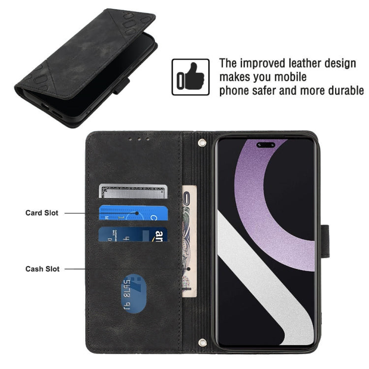 For Xiaomi Civi 2 Skin-feel Embossed Leather Phone Case