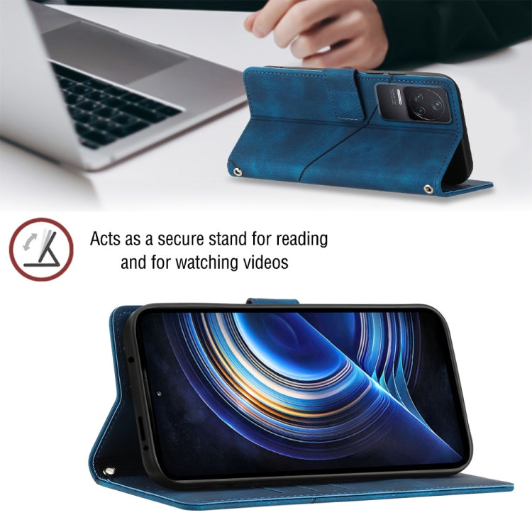 For Xiaomi Redmi K50 Pro / K50 Skin-feel Embossed Leather Phone Case