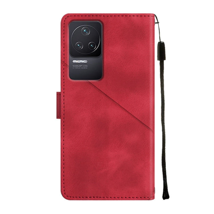 For Xiaomi Redmi K50 Pro / K50 Skin-feel Embossed Leather Phone Case