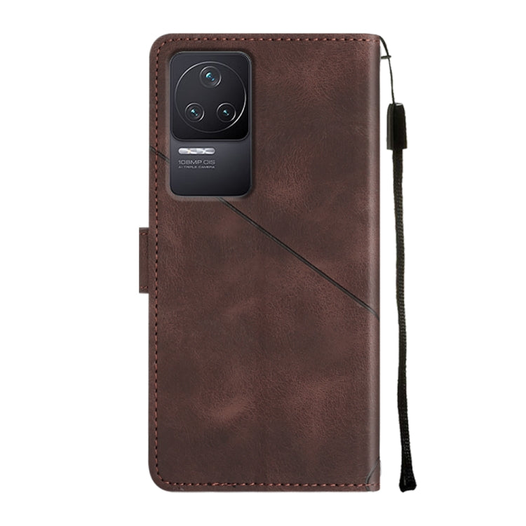 For Xiaomi Redmi K50 Pro / K50 Skin-feel Embossed Leather Phone Case