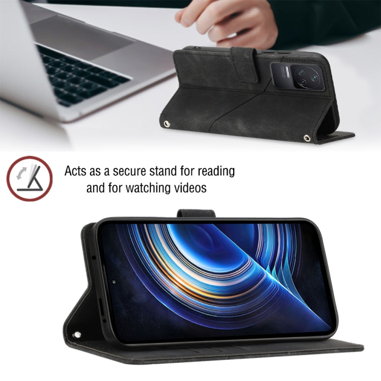 For Xiaomi Redmi K50 Pro / K50 Skin-feel Embossed Leather Phone Case