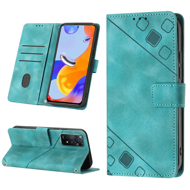 For Xiaomi Redmi Note 11 Pro 5G / 4G Skin-feel Embossed Leather Phone Case