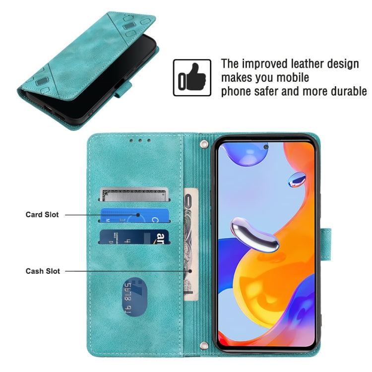 For Xiaomi Redmi Note 11 Pro 5G / 4G Skin-feel Embossed Leather Phone Case