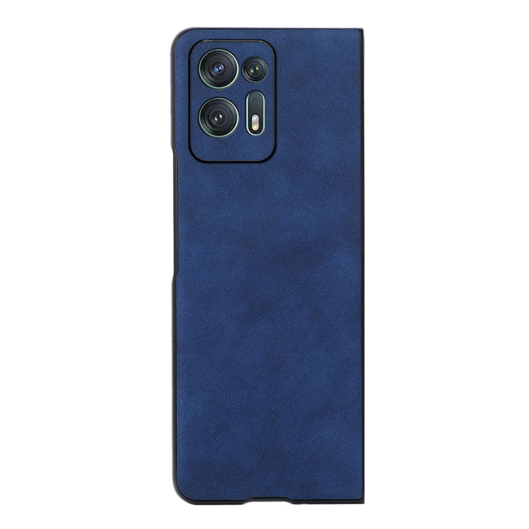 For OPPO Find N2 Morocco Texture PU Shockproof Phone Case