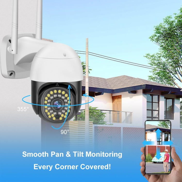QX73 V380 1080P WiFi Wireless Camera Supports Two-way Voice Intercom, Specification:US Plug