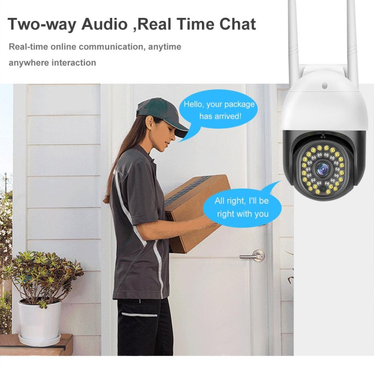QX73 V380 1080P WiFi Wireless Camera Supports Two-way Voice Intercom, Specification:US Plug