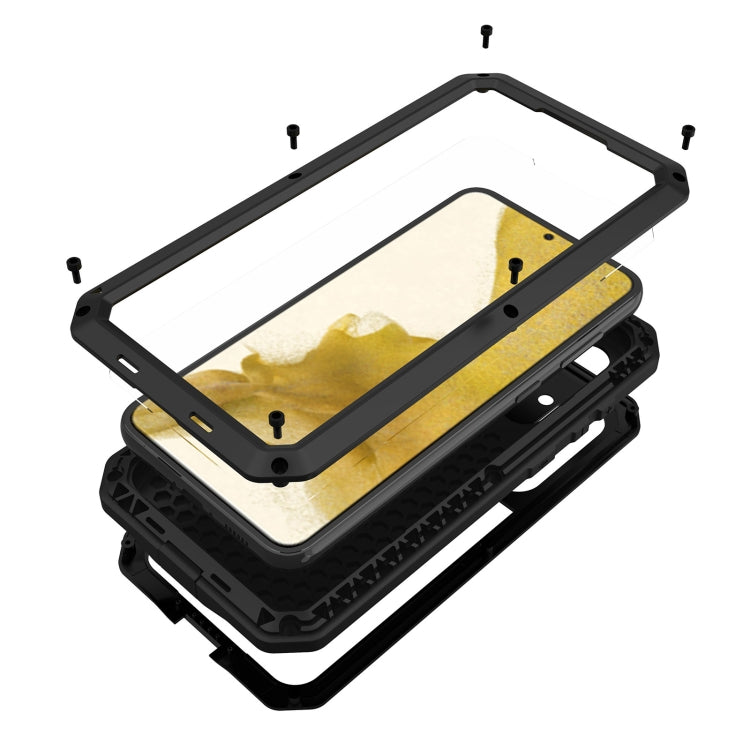 For Samsung Galaxy S23+ 5G RedPepper 360 Full Body Rugged Metal Life Waterproof Phone Case