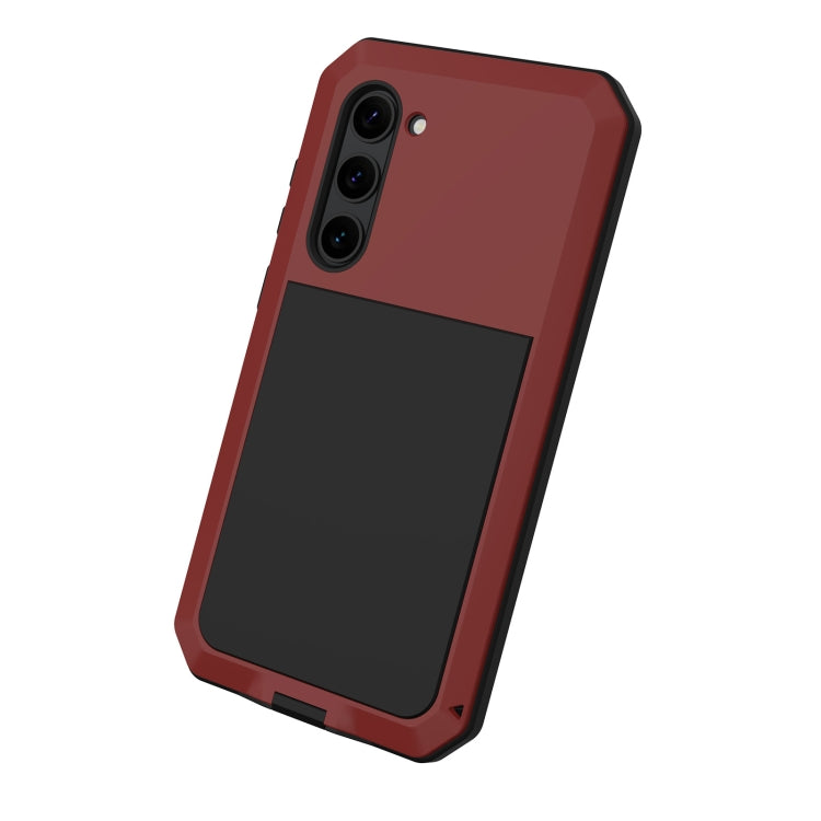 For Samsung Galaxy S23+ 5G RedPepper 360 Full Body Rugged Metal Life Waterproof Phone Case