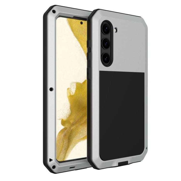 For Samsung Galaxy S23+ 5G RedPepper 360 Full Body Rugged Metal Life Waterproof Phone Case