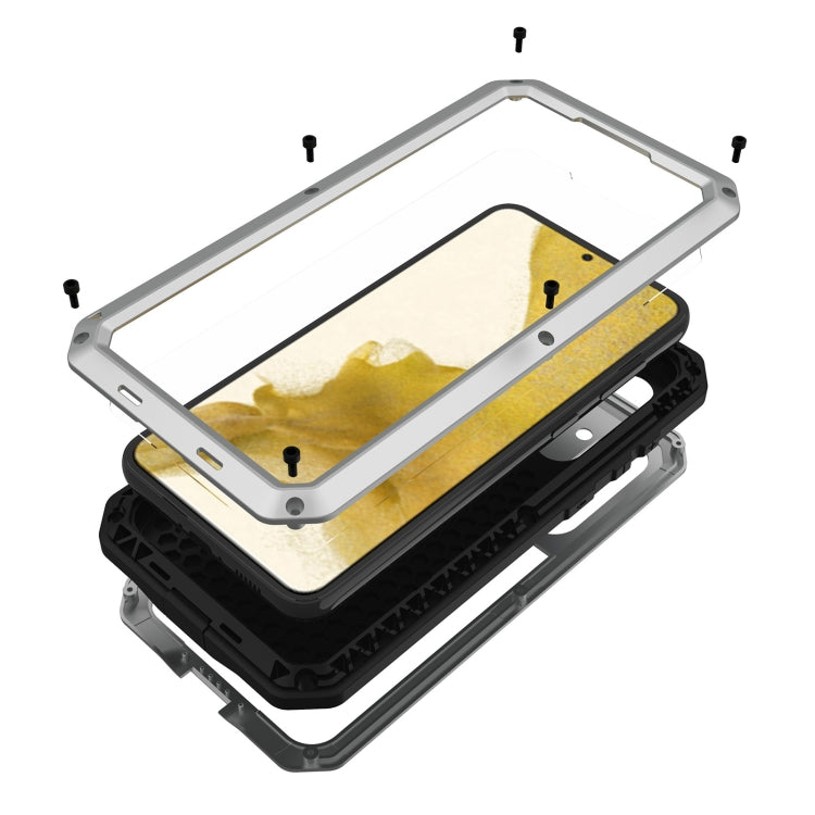 For Samsung Galaxy S23+ 5G RedPepper 360 Full Body Rugged Metal Life Waterproof Phone Case
