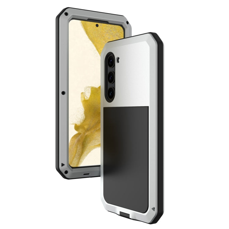 For Samsung Galaxy S23+ 5G RedPepper 360 Full Body Rugged Metal Life Waterproof Phone Case