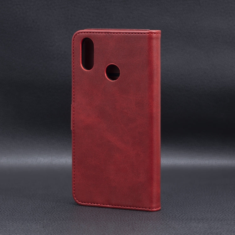 For Huawei Y9 2019 GUSSIM Business Style Horizontal Flip Leather Case with Holder & Card Slots & Wallet