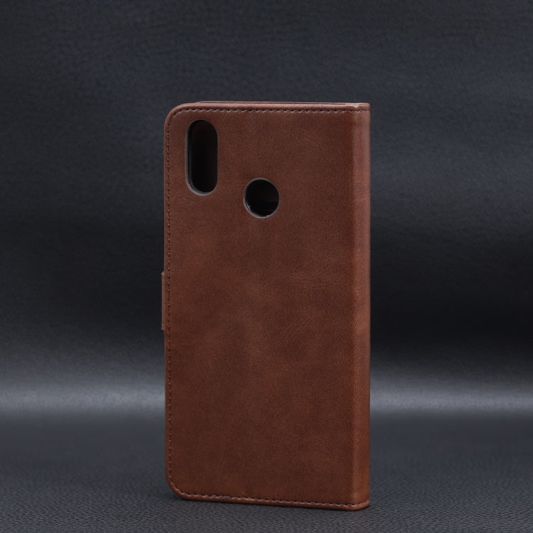 For Huawei Y9 2019 GUSSIM Business Style Horizontal Flip Leather Case with Holder & Card Slots & Wallet