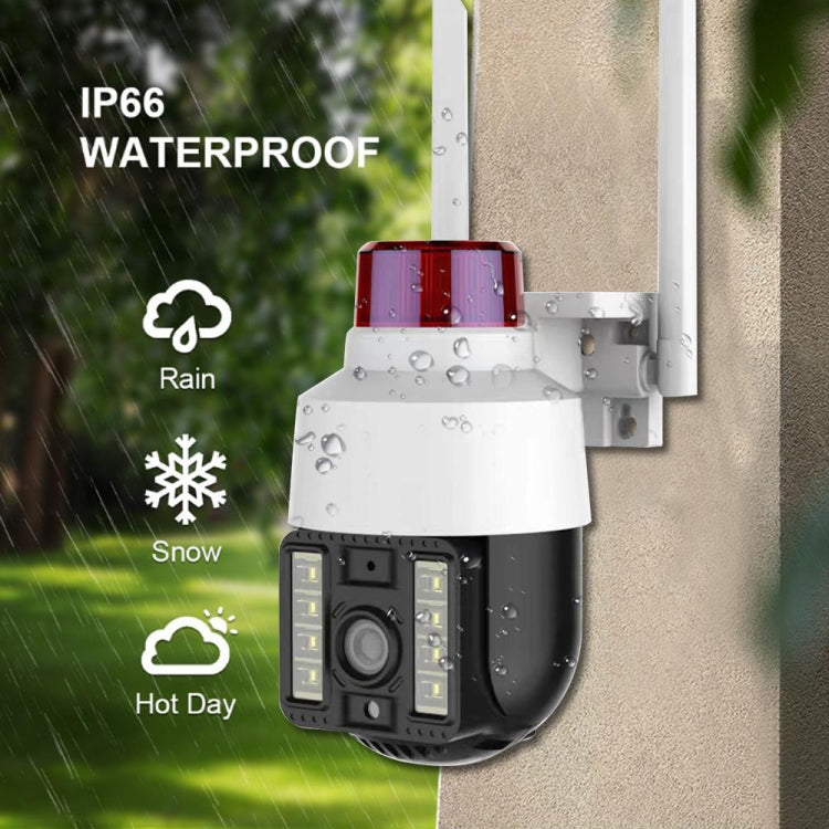 QX74 V380 2MP WiFi Wireless Camera Support Two-way Voice Intercom & Full Color Night Vision, Specification:AU Plug