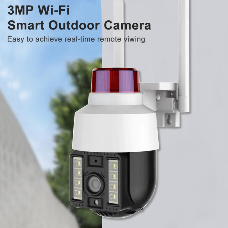 QX74 V380 2MP WiFi Wireless Camera Support Two-way Voice Intercom & Full Color Night Vision, Specification:EU Plug